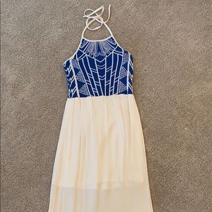 Floor length summer dress